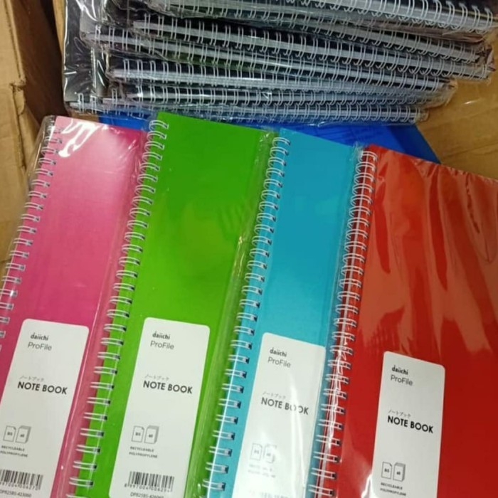 

Menakjubkan Note Book Ring Daiichi A5 / Buku Catatan Spiral Daiichi A5 / Diary Diskon