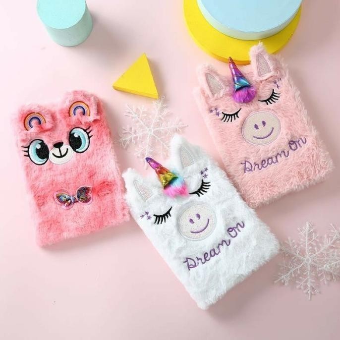 

Mudah Buku Bulu Notebook Unicorn Lucu Buku Diary Anak Perempuan Diskon