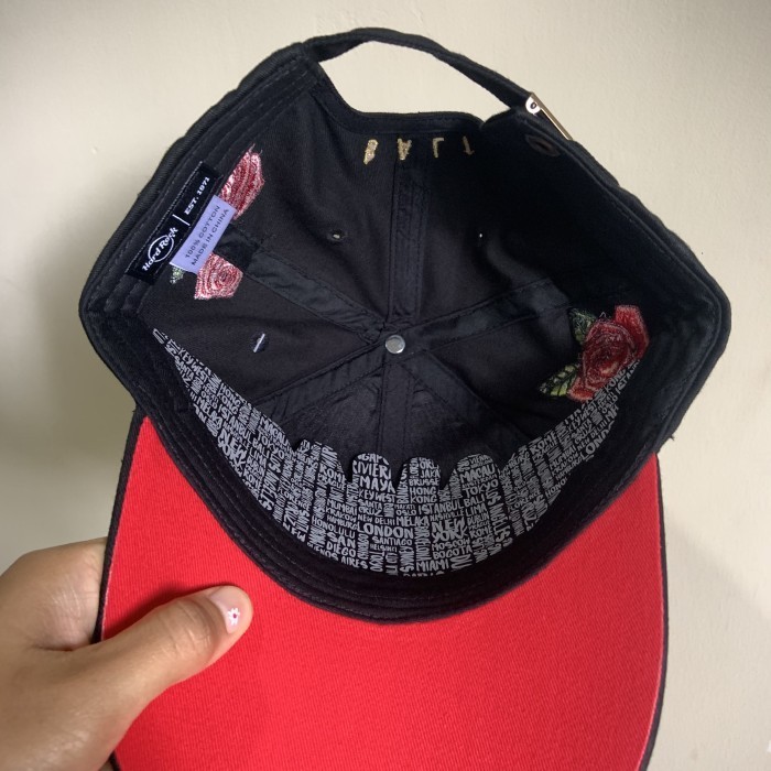 Big Sale HARDROCK cafe bali topi cap rose hat ORINAL 100% NEW