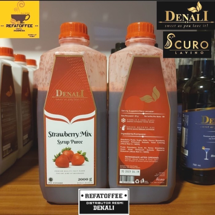 

STRAWBERRY PUREE DENALI 2000GR