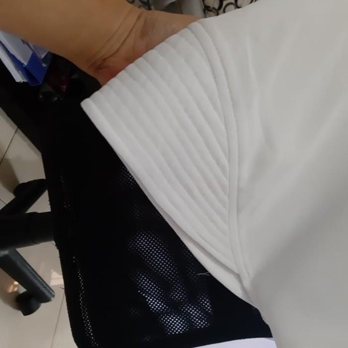 Raisma Gamis Syari Putih Set Khimar / Perlengkapan Umroh / Gamis Umroh