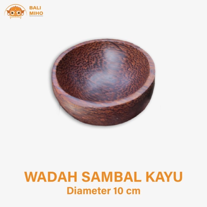 *****] Tempat Sambal Kayu Aren/Tempat Saos Kayu/Tempat Saus/Tempat Sambel