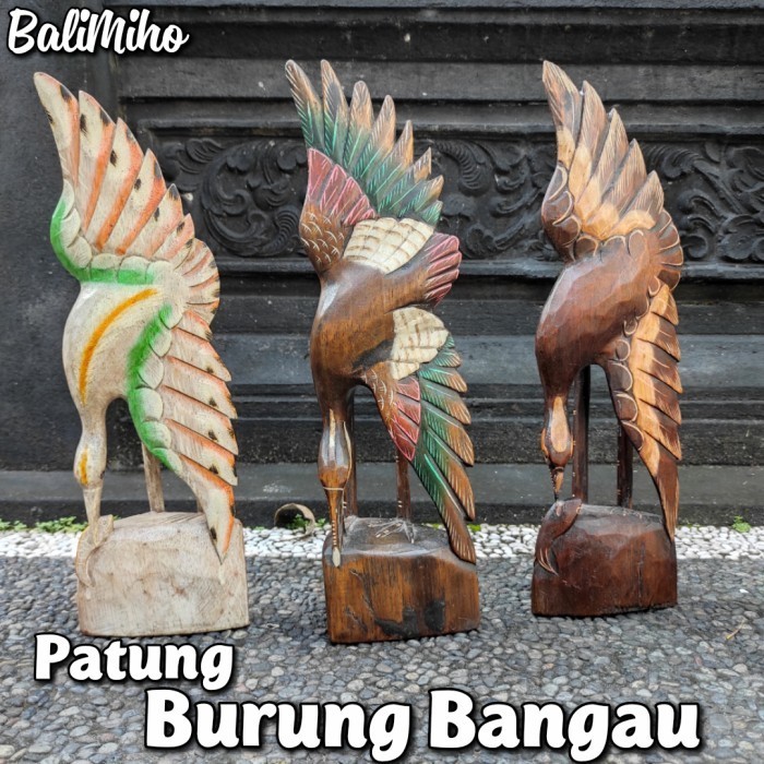 Silahkan Order] Patung Burung Bangau 40 cm/Patung Bangau/Patung Burung/Flaminggo