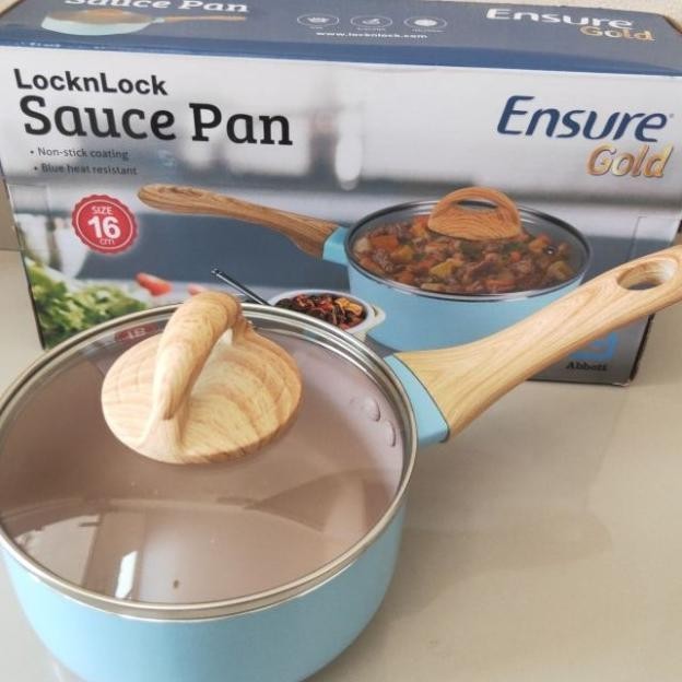 Lock N Lock Sauce Pan Panci Wajan 16Cm Original |Baru