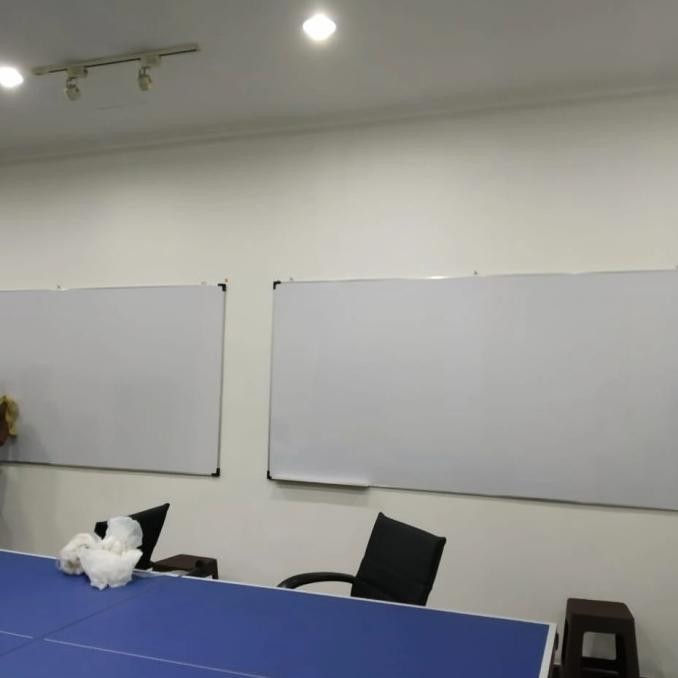

Whiteboard Gantung. 120X240 Nonmagnet