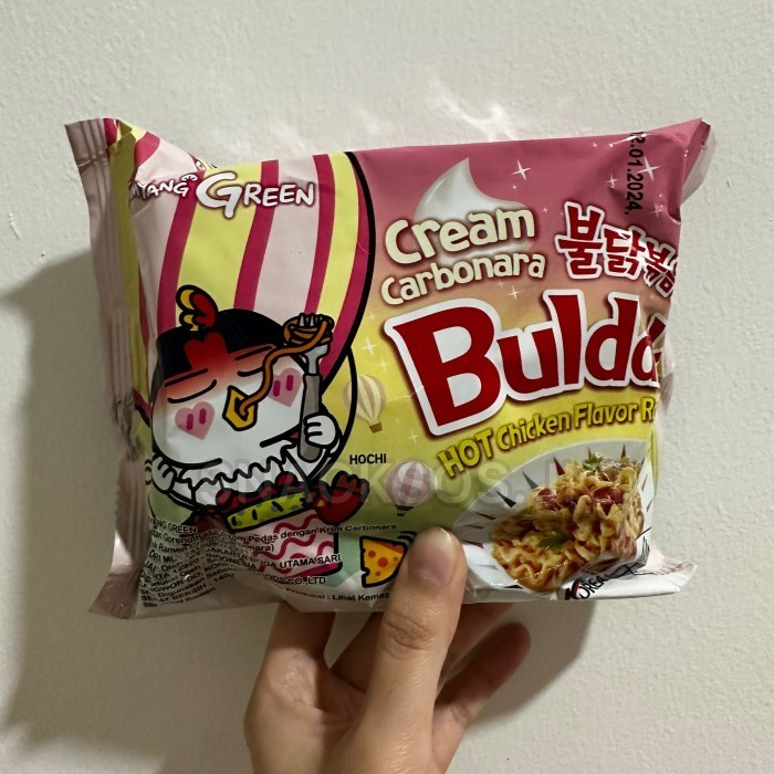 

Samyang Creamy Cream Carbonara Hot Chicken Flavor Ramen