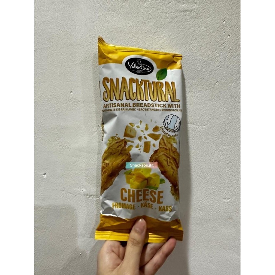 

Valentina Snacktural Artisanal Breadsticks With Cereal / Cheese