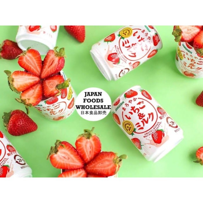 

Sangaria Strawberry And Milk Drink 275Ml / Susu Jepang / Minuman Impor