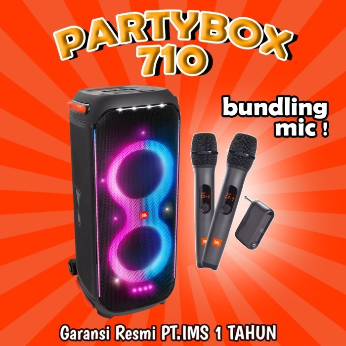 JBL PARTYBOX 710 Bluetooth Speaker Original Garansi Resmi Partybox710