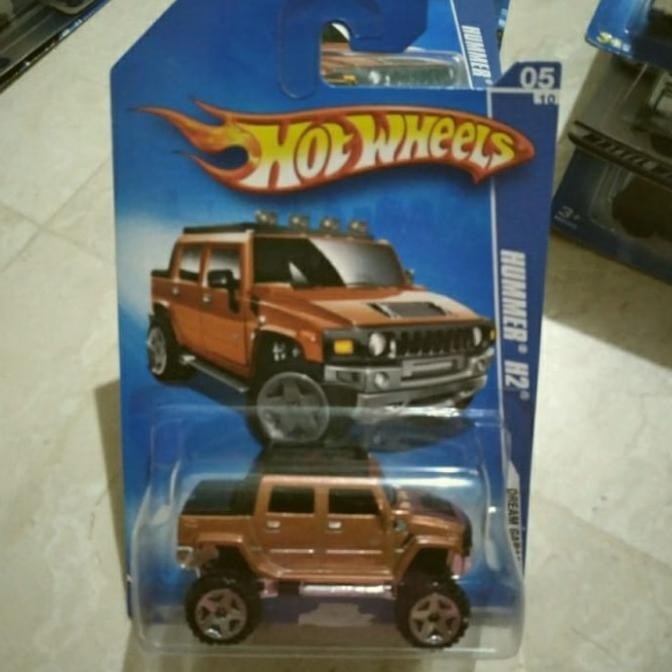 hotwheels hummer h2 coklat