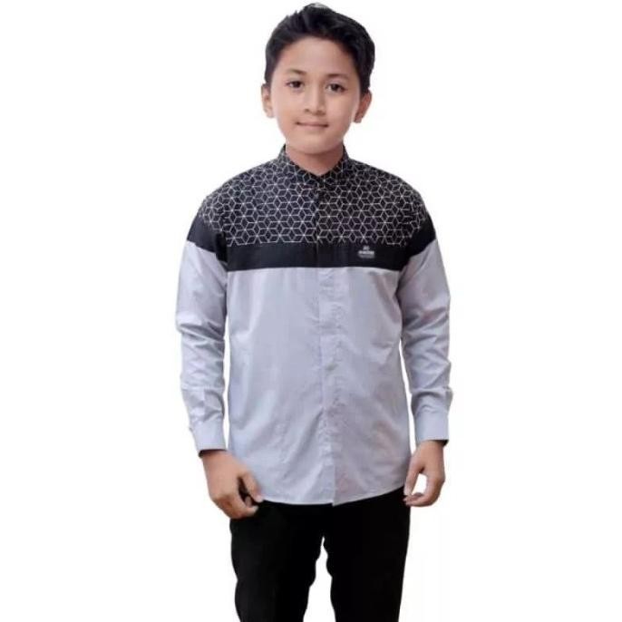 2.2 Baju Koko Anak Laki Laki Umur 8 12 Tahun Kemeja Koko Anak Remaja Baru