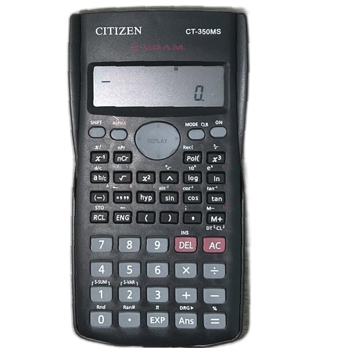 

Terlaris Kalkulator Scientific CT 350MS - Kalkulator Citizen Rumus .,