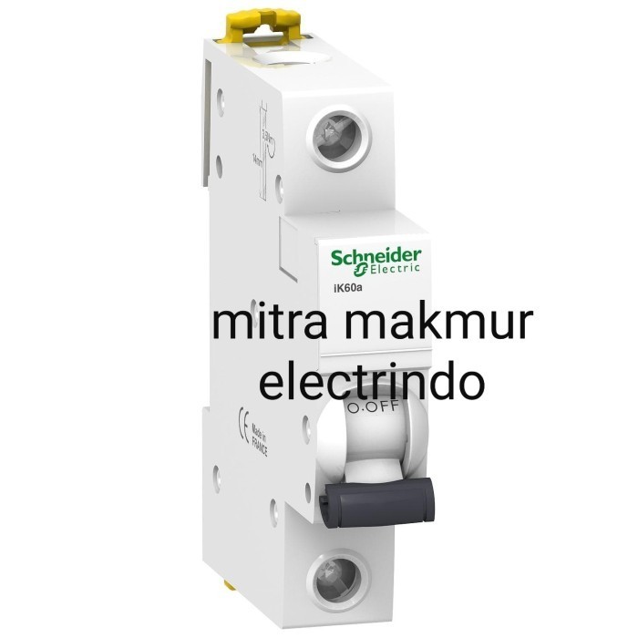 Mcb Schneider ik60a 10amper 1phase mcb Schneider A9K14110 ik60a 1p 10a