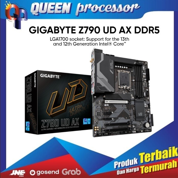 Termurah Gigabyte Z790 Ud Ax Ddr5 ( Lga 1700/Z790/Ddr5 )