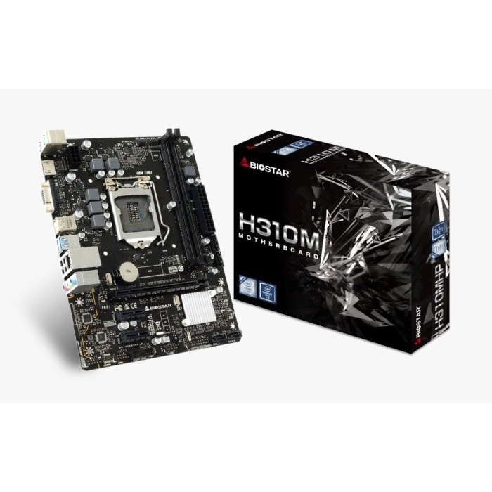 Termurah Mainboard Biostar Biostar H310Mhp - Lga 1151 H310 Mhp Gen8/9