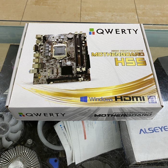 New Motherboard Qwerty/Sunbio H55 Lga 1156