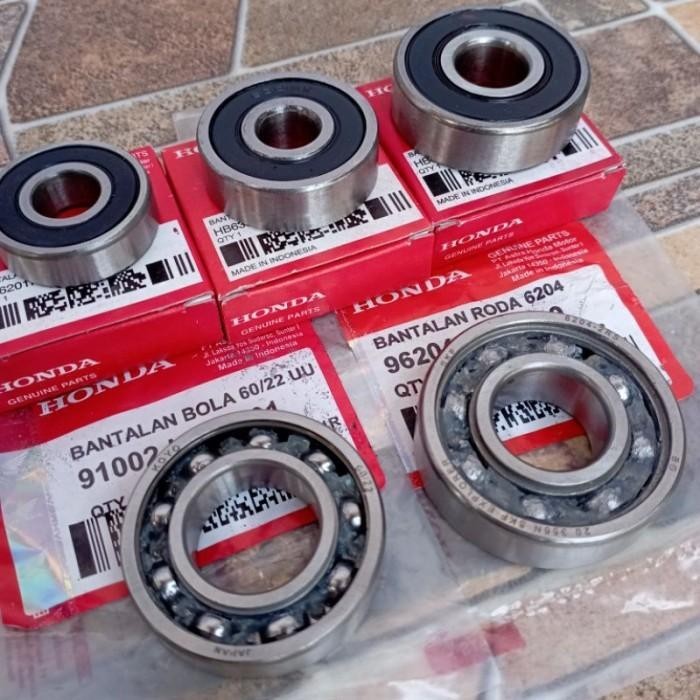 Laher Bearing Gearbox Rasio Set Vario Beat Scoopy Spacy Genio Street