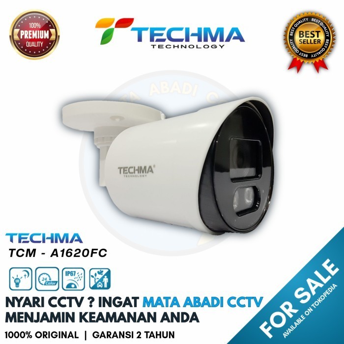 Flash Sale Kamera CCTV Techma TCM-A1620FC 2MP Outdoor Bullet Camera