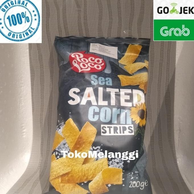 

POCOLOCO SEA SALTED CORN STRIPS 200GRAM