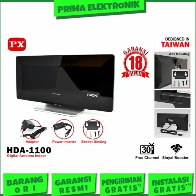 Ready Px Hda1100 Antena Tv Digital Indoor Led Tv Antena Dalam Px Hda 1100