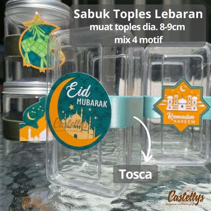 

paling diminati] Sabuk Hiasan Toples Jar Kue Nastar Kue Kering Lebaran Idul Fitri Eid