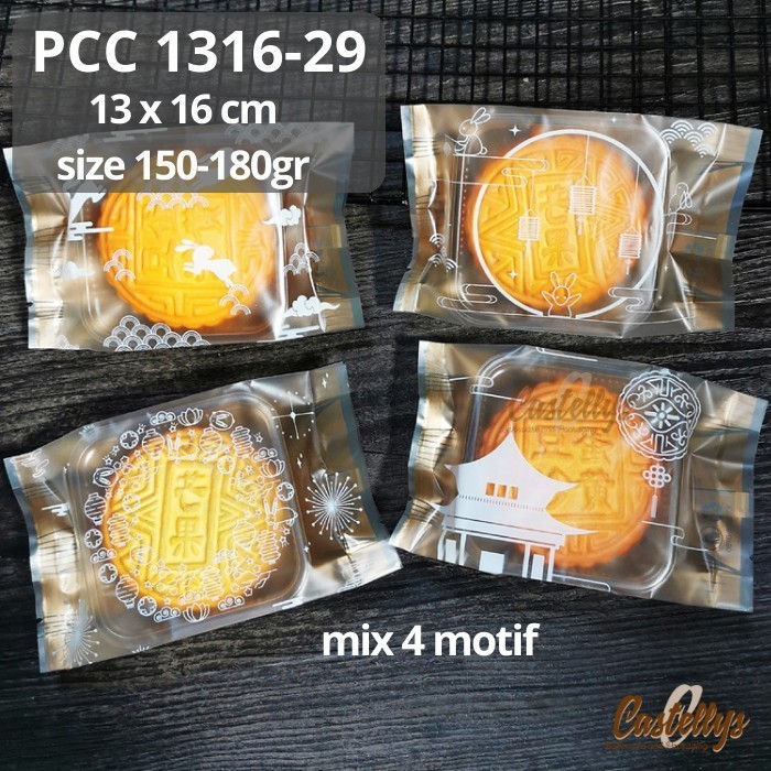 

------] Plastik Mooncake 150gr - 180gr PCC 1316-29 Pia Snowskin Mochi