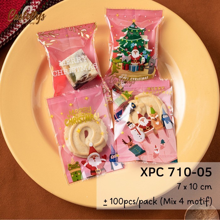 

~~~~~] Plastik Cookies Natal XPC 710-05 Kue Kering Nastar Nougat Christmas