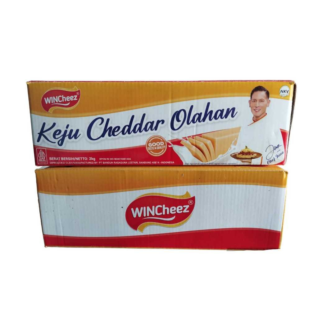 

Keju Wincheez Cheddar 2Kg / Cheddar Cheese Blo Wincheez