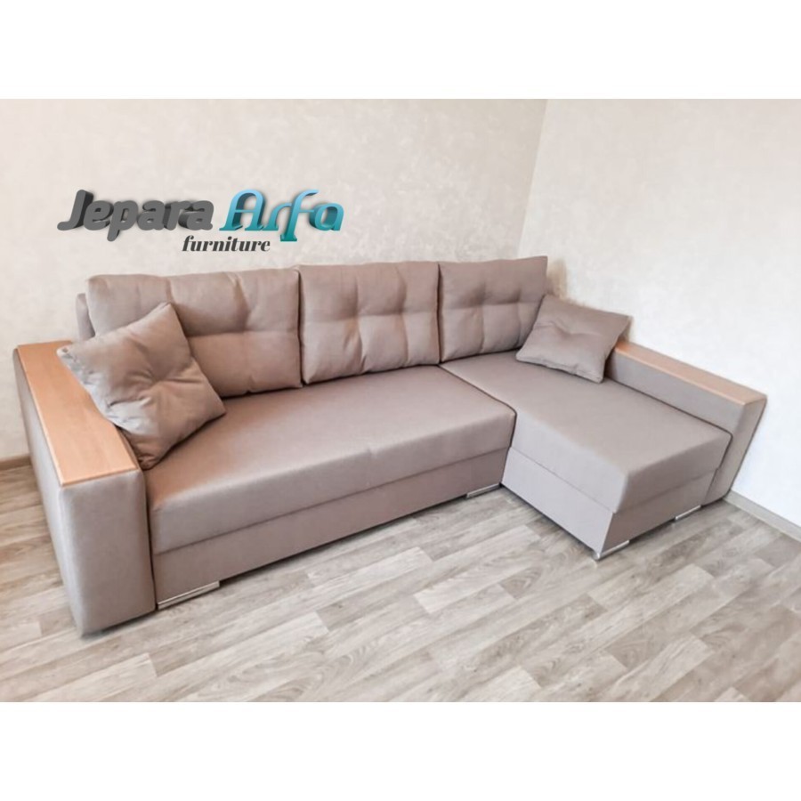 sofa leter l minimalis, sofa ruang tamu, sofa scandinavia