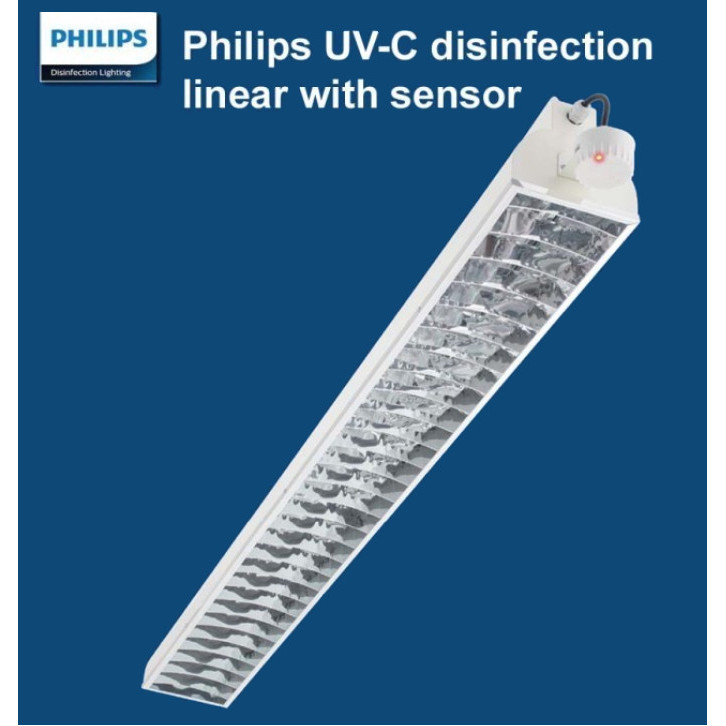 Philips Uvc Disinfection Linear With Sensor Sterilizer Ruangan 36W