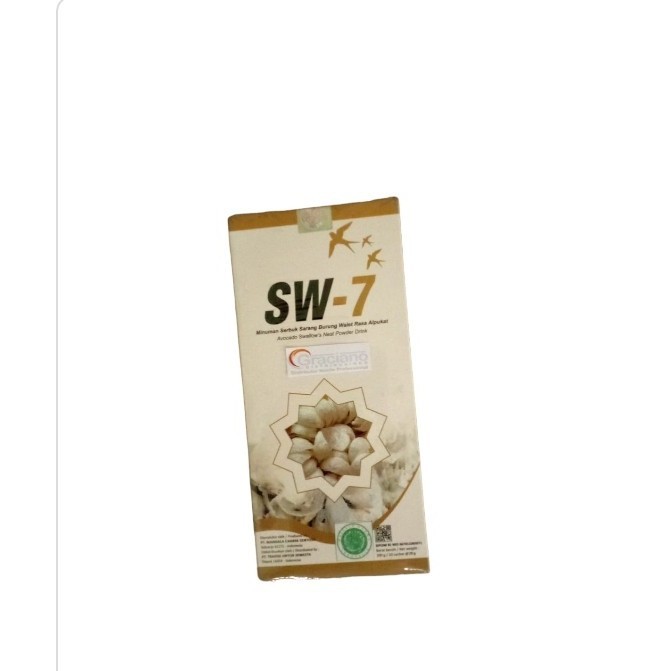 Sw 7 Sw-7 Ori 100% Minuman Kesehatan Serbuk Sarang Burung Walet Asli