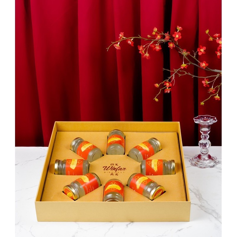 

Winfar Minuman Sarang Burung Walet Bird Nest Drink Hampers Isi 8 Botol