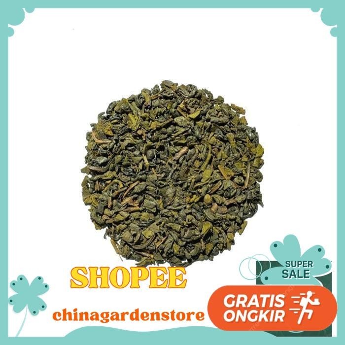 

TEH HIJAU LOKAL PECCO / GREEN TEA GRADE PEKOE 500 GRAM BEST PRODUCT
