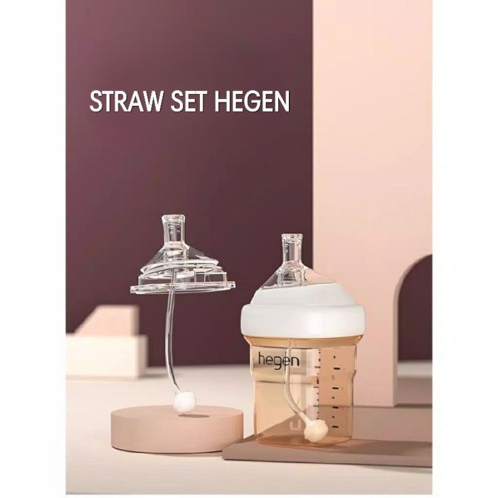 Straw Set Hegen / Dot Sedotan Hegen / Sedotan Gganti Nipple Hegen