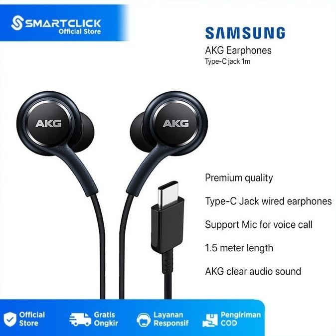Earphone Samsung Akg Type C Original