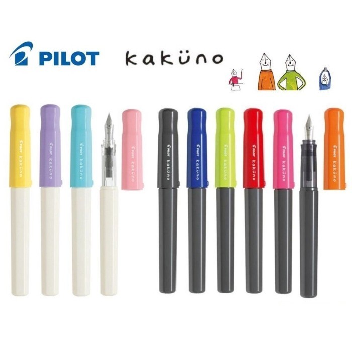

Ready PILOT FOUNTAIN KAKUNO - Light Green, FINE