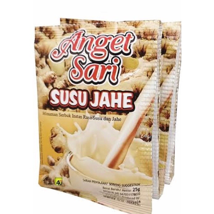 

ANGET SARI SUSU JAHE SACHET 25 Gram