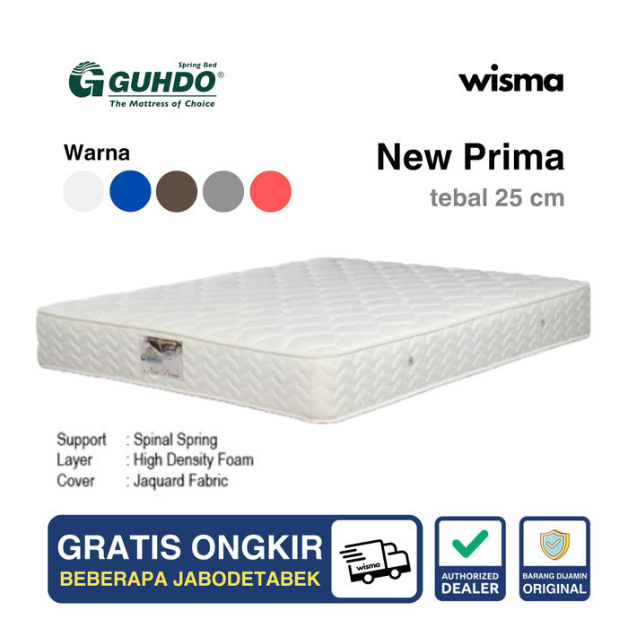Guhdo New Prima Kasur Springbed 120 X 200 Cm