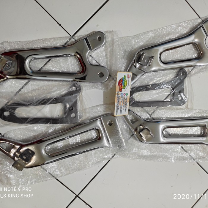 Footstep Besi Dudukan Belakang Rx King Chrome