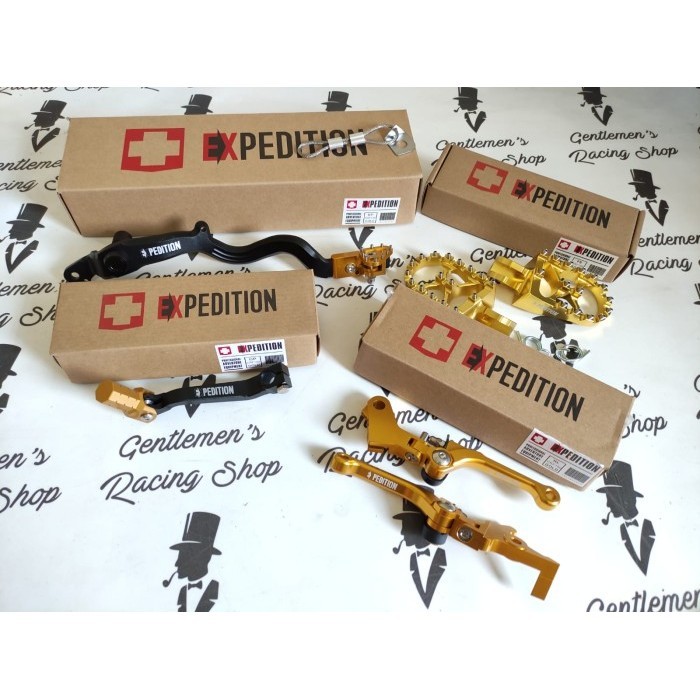 Paket Pedal Rem + Operan Gigi + Footstep + Handle Crf 150