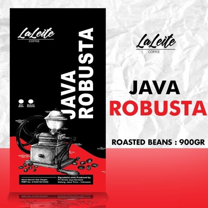 

Kopi Java Robusta 900g - Roastedbean (biji sangrai)