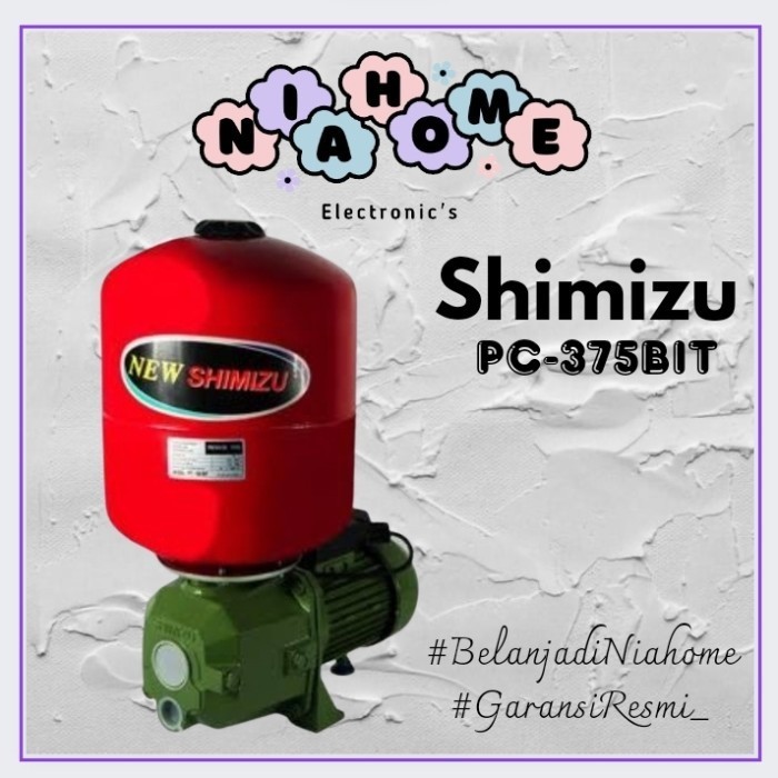 Masih Ada Pompa Air Shimizu Jet Pump + Tabung Pc-375 Bit / Pc-375Bit Pc375Bit