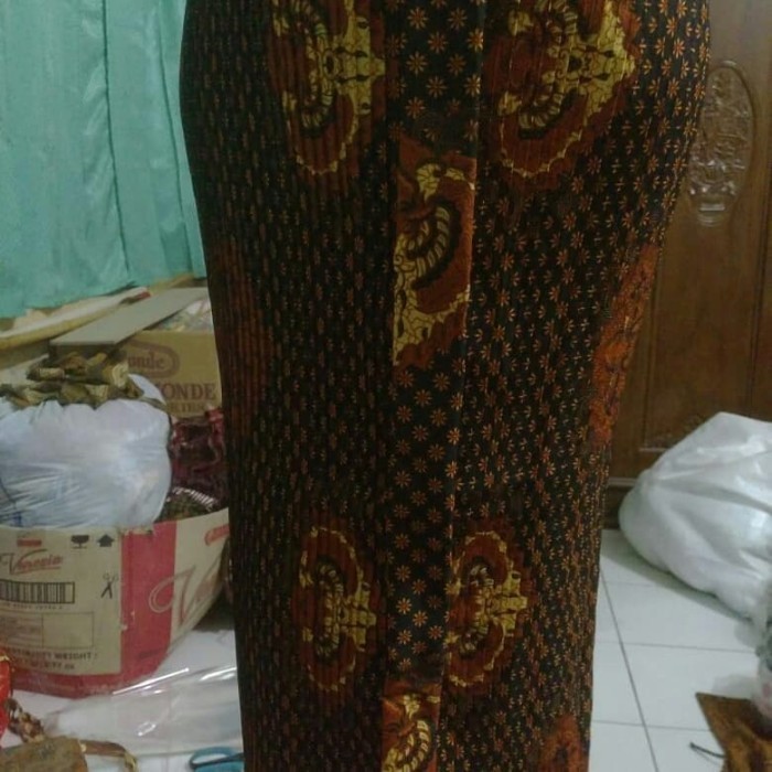 Rok Plisket Batik Wiru Panjang Murah Bawahan Pasangan Kebaya Jarik Terlaris