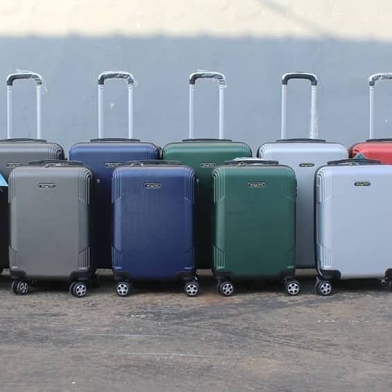 Tas Koper Polo 18 Inch Kabin Kecil Size Mini Cabin Murah Roda 4 Fiber