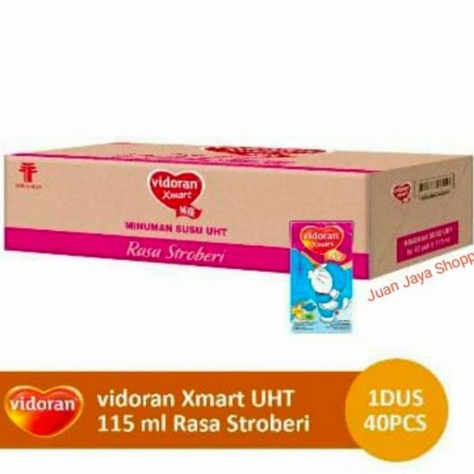 

VIDORAN XMART SUSU UHT STRAWBERRY 115ml (40pcs/karton)