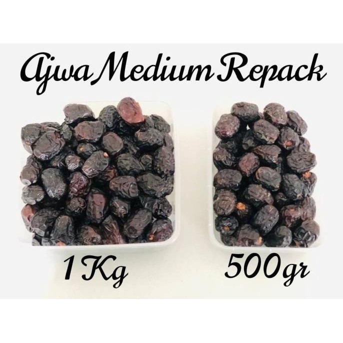 

Kurma Ajwa Madinah 1Kg By Immunie.Id