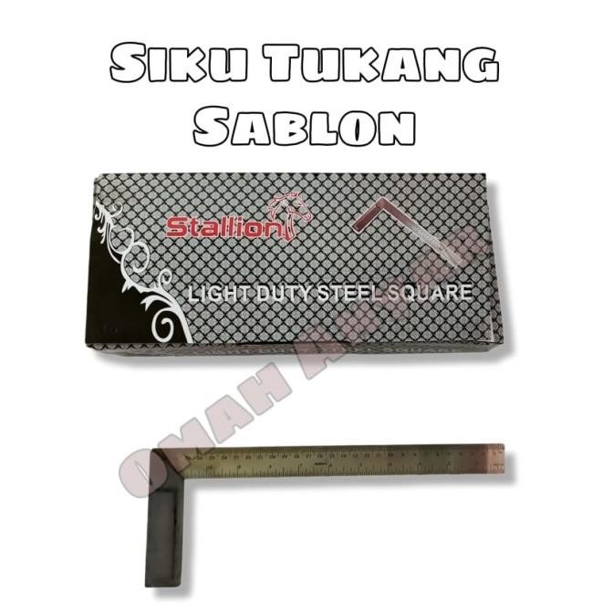 

Siku Tukang Tipis Penggaris 12 in 30cm Penggaris Tukang Angle ruler 90 BEST PRODUCT