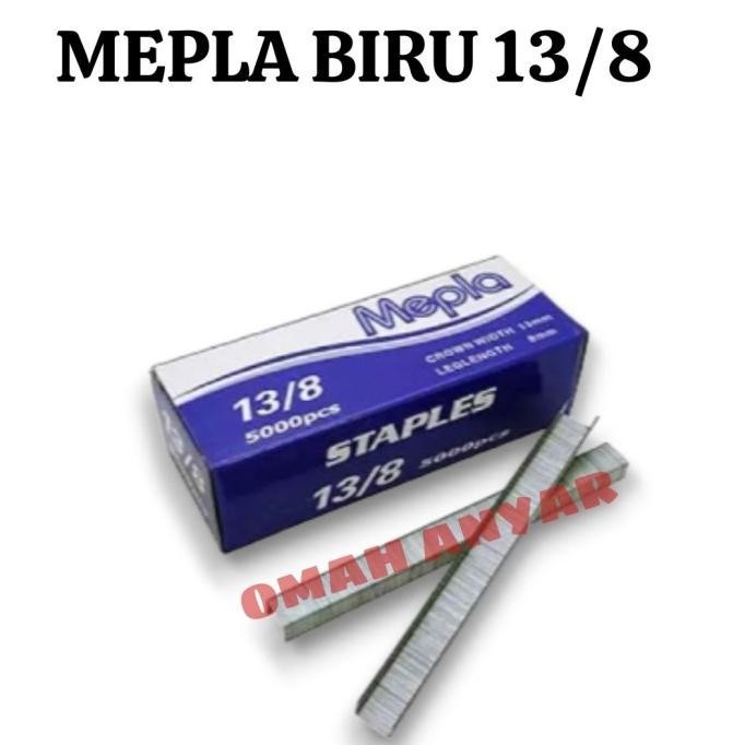 

Staples Tembak 13/8mm merk Mepla 5000pcs BEST PRODUCT