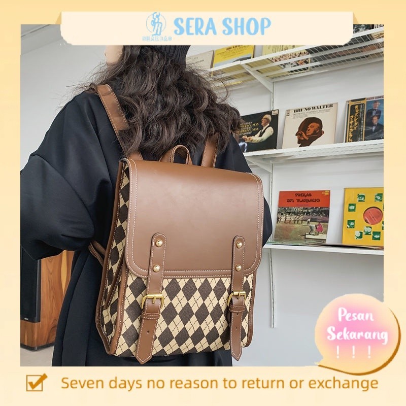 buku tulis anime stationery korea kertas bergaris tas sekolah korean tas ransel motif kotak kotak