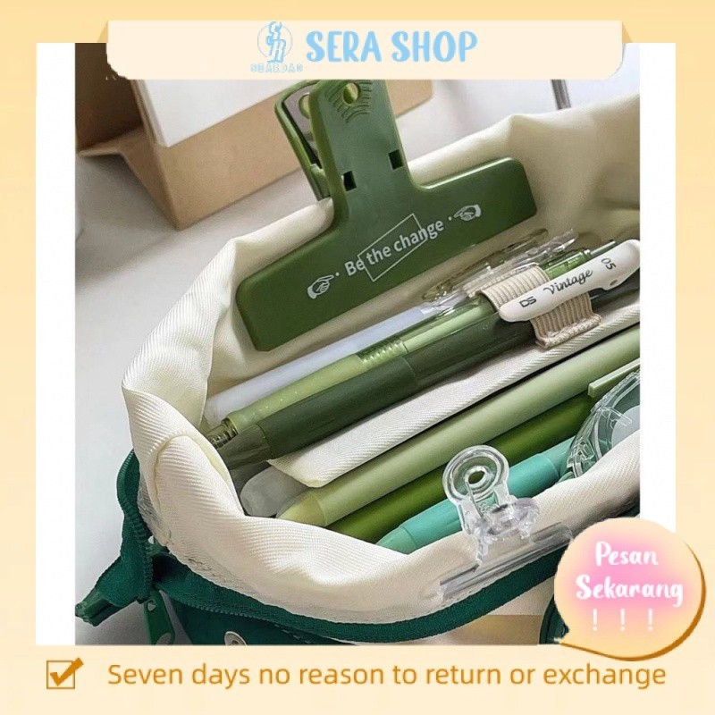 

♧∈┋Ruosu Liangpin 2022 Baru Lucu Kartun Super Besar Kapasitas Siswa Tas Pensil Multi Fungsional Tas Penyimpanan Alat Tulis Kepribadian